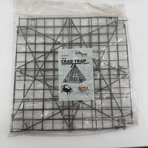 Danielson Star Crab Trap Vinyl Coated 16x16 Base Size JWB16VC Black New